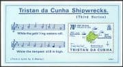 Tristan da Cunha 1987 Shipwrecks/ Wrecks/ Maps/ Ships/ Boats/ Transport/ Music 1v m/s n41434