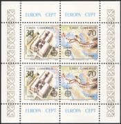 Turkey 1982 Europa/ Trade/ Commerce/ Business/ Silk Route/ Architecture/ Maps 4v m/s (n33892)