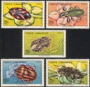 Turkey 1983 Harmful Insects/ Pests/ Beetles/ Flies/ Bugs/ Nature 5v set (n44889)