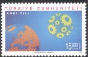Turkey 1996 Industry/ Map/ Earth/ Globe/ Commerce/ Business/ Trade 1v (n25598)