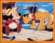 Turks & Caicos 1981 Disney/ Pluto/ Mickey/ Cartoons/ Animation/ Films/ Cinema/ Dogs 1v m/s (b1815g)