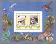 Tuvalu 1985 HM Queen Mother/ Royalty/ Concorde/ Aircraft/ People 2v m/s (b9003a)