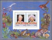 Tuvalu 1985 HM Queen Mother/ Royalty/ Concorde/ Aircraft/ People 2v m/s (b9003c)