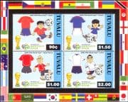 Tuvalu 2006 2006 Football World Cup Championships/ WC/ Soccer/ Sports 4v m/s (n16806)