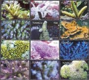 Tuvalu 2006 Corals/ Coral/ Marine Animals/ Nature/ Conservation 12v set (b7538f)