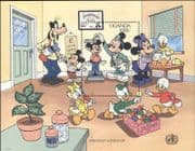 Uganda 1990 Disney/ Doctors/ Health/ Medical/ Mickey/ Cartoons/ Animation 1v m/s (b4165g)