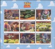 Uganda 1997 Disney/ Films/ Toy Story/ Cowboy/ Astronaut/ Soldiers 9v sht (d00234z)