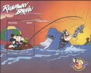 Uganda 1998 Disney/ Mickey Mouse 70th/ Cartoons/ Animation/ Films 1v m/s (b4165r)