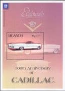 Uganda 2003 Cadillac/ Classic Cars/ Motoring/ Motors/ Transport 1v m/s (s5521j)