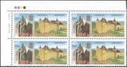 Ukraine 2002 Khotin/ Castle/ Statue/ Soldier/ Coat-of-Arms/ Heritage/ History/ Buildings/ Architecture c/b (n45093)