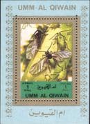 Umm al Qiwain 1972 Insects/ Nature/ Bugs/ Flies/ Beetles/ Wildlife 1v m/s (n11492)