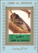 Umm al Qiwain 1972 Insects/ Nature/ Bugs/ Flies/ Beetles/ Wildlife 1v m/s (n11494)