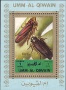 Umm al Qiwain 1972 Insects/ Nature/ Bugs/ Flies/ Beetles/ Wildlife 1v m/s (n11495)