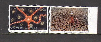 UN 2005 Nature / Wisdom / Marine 2v set ref:n14463