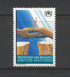 UN (NY) 1994 Refugees  /  Helping Hands 1v (n19359)