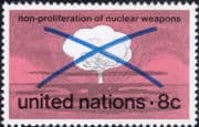 United Nations (NY) 1972 Atomic Energy/ Nuclear Weapons/ Power/ Peace/ UN 1v (n46360)