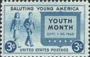 United States - USA 1948 Youth Month/ Students/ Children 1v (n46915)