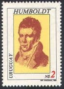 Uruguay 1981 Humboldt / Explorer / Scientists / People / Nature 1v (n40385)