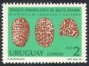 Uruguay 1981 Stone Tablets / Carving / Archaeology / History / Heritage 1v (n40368)