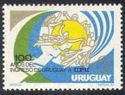 Uruguay 1981 Universal Postal Union / UPU / Emblem / Mail / Post / Animation 1v (n40390)
