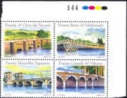 Uruguay 2005 Bridges/ Architecture/ Construction/ Engineering/ Buildings/ Transport 4v set blk (n43751)