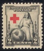 USA 1931 Red Cross/ Medical/ Health/ Nurse/ Globe/ Nursing/ Welfare 1v (n29038)