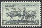 USA 1949 Cattle / Transport / Animals / Nature / Farm 1v n29236