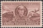 USA 1950 Casey Jones/ Steam Engine/ Diesel Locomotive/ Trains/ Railway/ Rail/ Transport 1v (n24270)