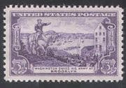 USA 1951 Horse/ Washington/ Military/ Battle/ Ships/ Building/ Brooklyn 1v (n29212)