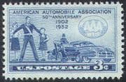 USA 1952 AAA/ American Automobile Association/ Cars/ Transport/ Motors/ Automobiles/ Motoring 1v (n24370)
