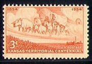 USA 1954 Cattle / Horses / Transport / Farming 1v (n29240)