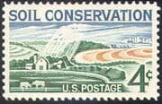 USA 1959 Soil Conservation/ Cattle/ Farming/ Farm Animals/ Nature 1v (n29244)