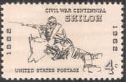 USA 1962 American Civil War/ Shiloh/ Soldiers/ Battle/ Military 1v (n43621)