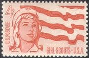 USA 1962 Girl Scouts USA 50th Anniversary/ Guides/ Guiding/ Scouting 1v (n42828)