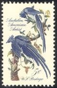 USA 1963 J J Audubon/ Magpie-jays/ Birds/ Nature/ Art/ Paintings/ Artists 1v (n29230)