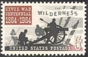 USA 1964 American Civil War/ Wilderness/ Cannon/ Military/ Battles 1v (n43619)