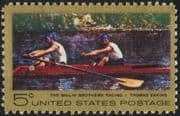 USA 1967 Thomas Eakins/ Art/ Painter/ Artists/ Paintings/ Rowing/ Sports 1v (n44742)