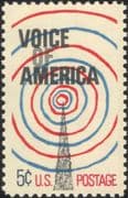 USA 1967 Voice of America/ Radio Mast/ Tower/ Broadcasting/ Communications/ Telecomms 1v (n44999)