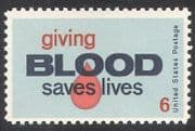 USA 1971 Blood Donors / Medical / Health / Welfare / Donation 1v (n39043)