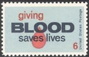 USA 1971 Medical/ Health/ Welfare/ Blood Donors/ Donation/ Transfusion 1v (n29202)
