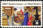 USA 1972 Mail Order Shopping/ Post Office/ Business/ Commerce/ Dog/ Cat 1v (n44985)