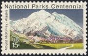 USA 1972 Mt McKinley/ Mountains/ National Parks/ Environment/ Conservation 1v (n37270)