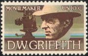 USA 1975 D W Griffith/ Film/ Cinema/ Movies/ Arts/ People/ Entertainment 1v (n44744)