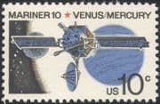 USA 1975 "Mariner 10"/ Venus/ Mercury/ Spacecraft/ Planets/ Science 1v (n45021)