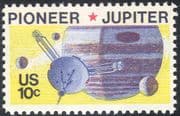 USA 1975 Space/ Jupiter/ "Pioneer" Spacecraft/ Planets/ Science 1v (n42936)