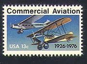 USA 1976 Commercial Aviation / Planes / Aircraft / Flight / Transport 1v (n33330)