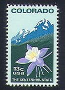 USA 1977 Colorado / Mountains / Flowers / Plants / Nature / Animation 1v (n33331)