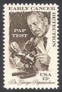 USA 1978 Cancer/ Pap Test/ Medical/ Health/ Welfare/ Microscope/ Doctor/ Scientist 1v n41704