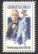 USA 1978 George Cohan / Actor / Writer / Theatre / Entertainment / People 1v (n33325)