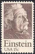 USA 1979 Albert Einstein/ Scientists/ Physics/ Science/ People/ Space 1v (n43422)
